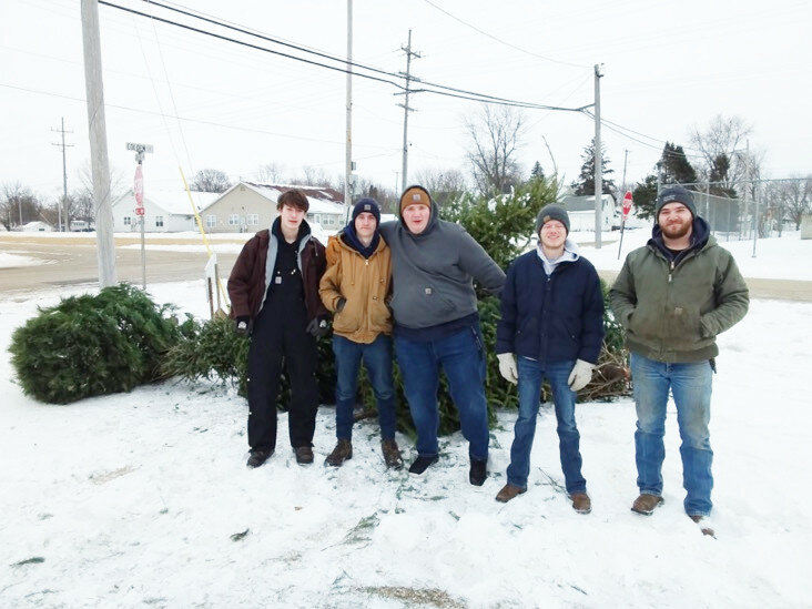 County Christmas Tree Recycling Program Wraps Up The Rochelle News Leader