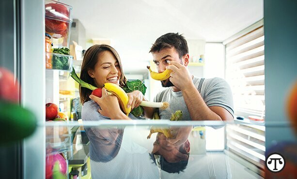 以下是你可以接受的建议:为了口腔健康，多吃水果和蔬菜.