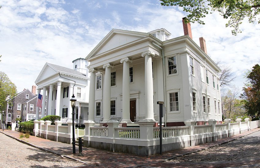 The historic Hadwen House on upper Main Street.