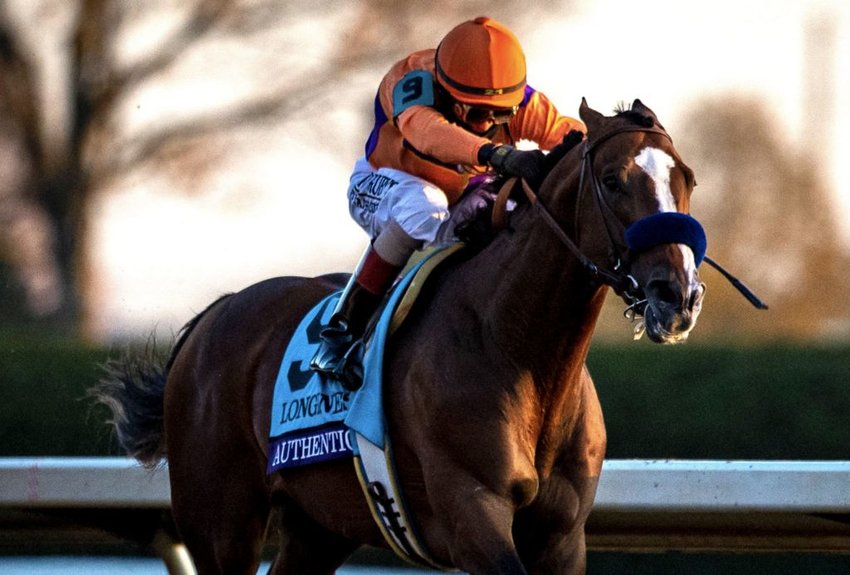 Authentic, owned in part by Nantucket summer residents, wins Saturday's Breeders' Cup Classic.