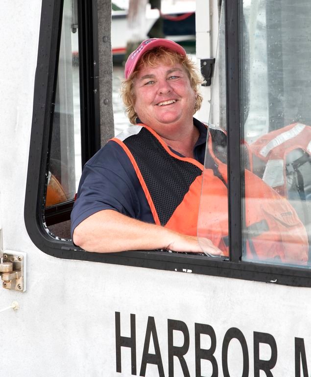 Sheila Lucey is the town's first female harbormaster, and was the first female officer in charge of U.S. Coast Guard Station Brant Point. She retired from there in 2007 and took the assistant harbormaster job. She was named harbormaster in 2012.