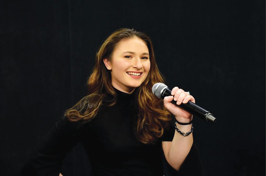 Nantucket High School graduate Anna Tornovish is in the finals for High Point University's version of the television show &quot;The Voice,&quot; which streams on High Point's YouTube channel tonight.