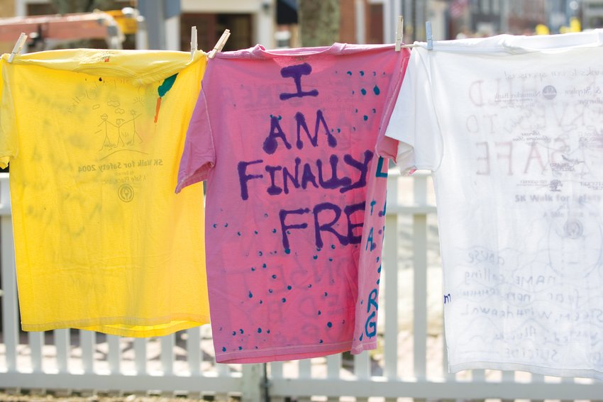 A Safe Place&rsquo;s Clothesline Project, which will be held April 24 at the Atheneum, commemorates victims of domestic violence and sexual assault.