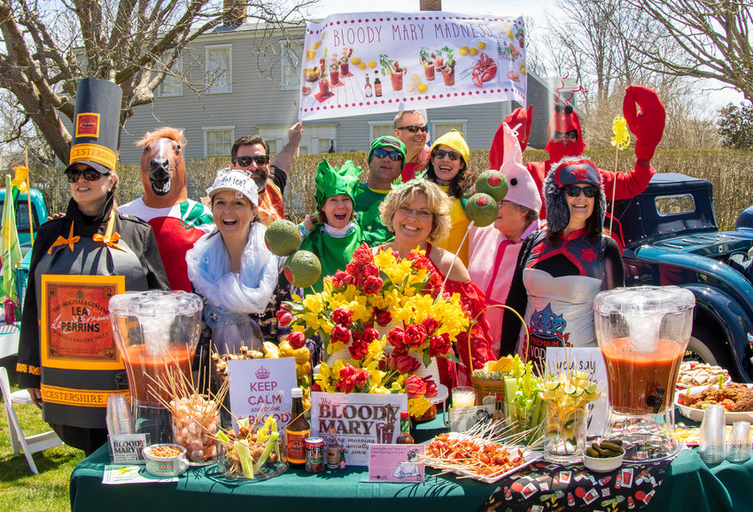 The Nantucket Daffodil Festival Sconset tailgate picnic is not your run-of-the-mill football-stadium parking-lot bash.