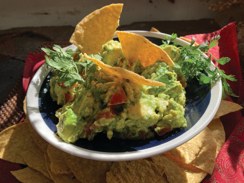 Rosa Mexicano&rsquo;s chunky guacamole can be served as a dip with corn chips, or a topper for fajitas and tacos.