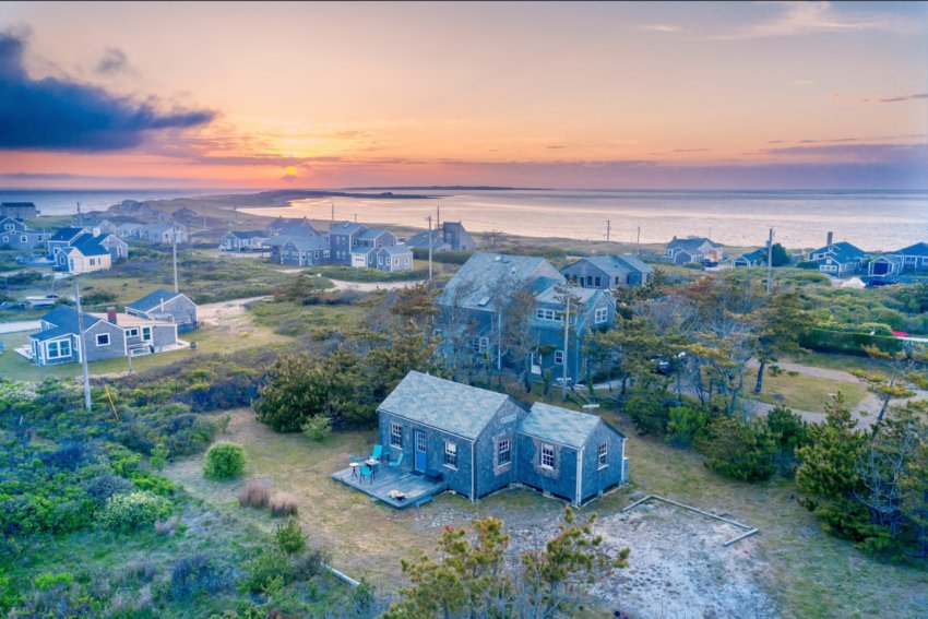 The property is located just steps from Madaket Harbor and the Atlantic Ocean, the perfect spot for the island&rsquo;s best sunsets.