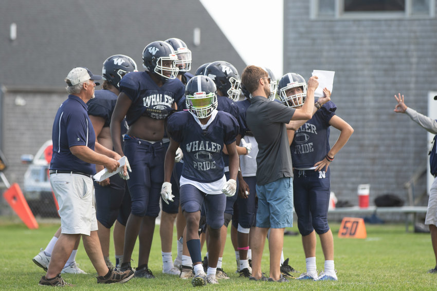 The 2021 Whalers football team opens the season Saturday at home against Dennis-Yarmouth.