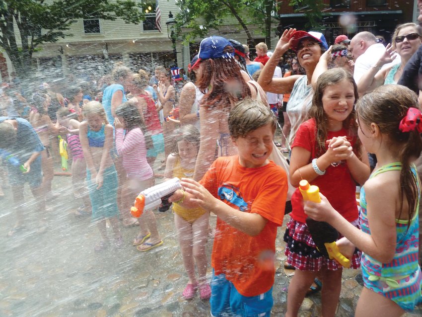 Nantucket's Fourth of July water fight on Main Street could be a thing of the past.