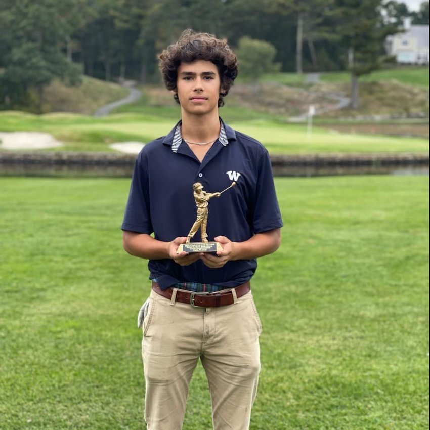 Nantucket High School sophomore Henry Kathawala finished third at the Cape &amp; Islands High School Golf Championships Friday.