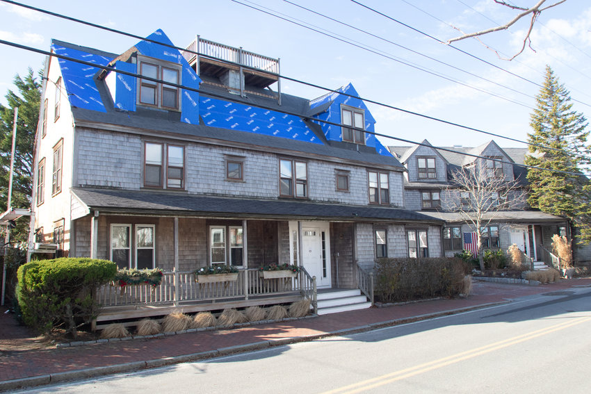 The Brant guest house on North Beach Street, under new ownership, is undergoing a renovation and expansion.