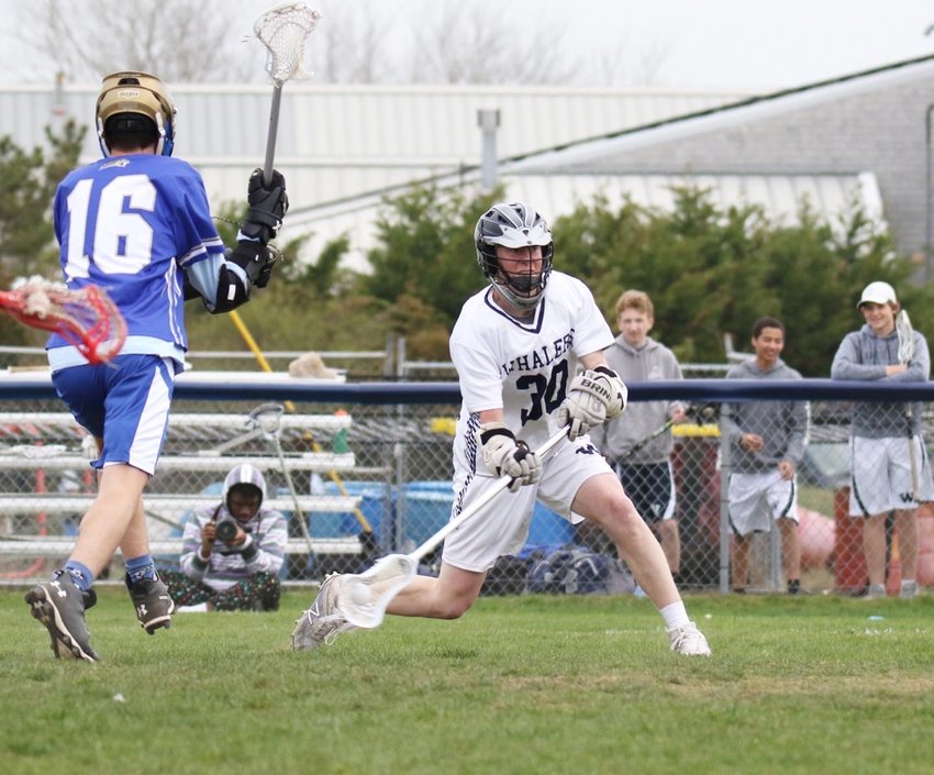 The Whalers made a statement in their home opener Thursday, beating St. John Paul II 15-1.