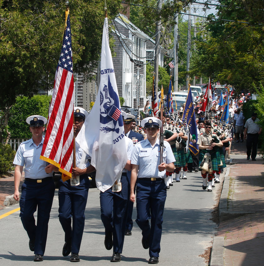 Nantucket's Memorial Day parade.