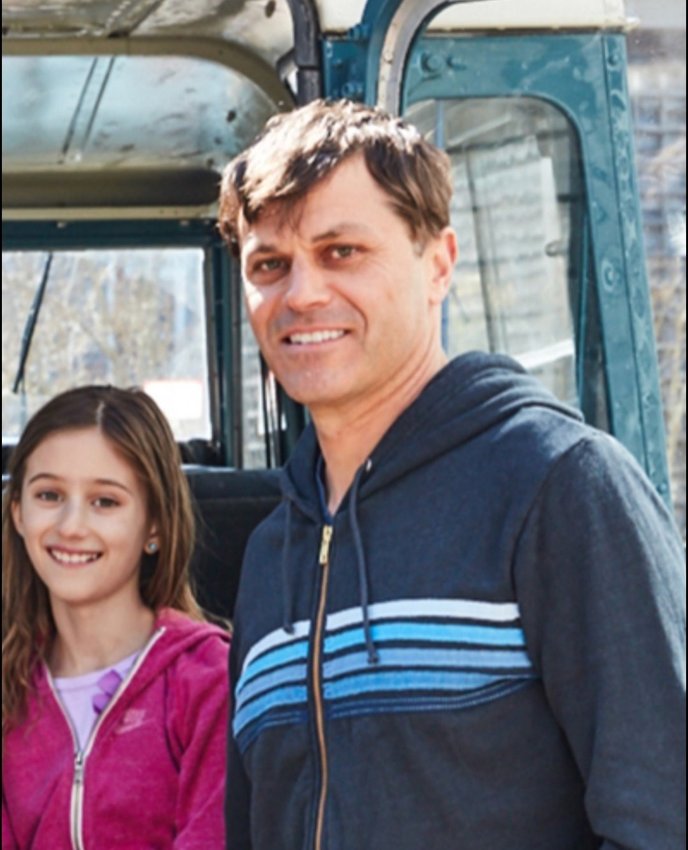 Peter Georgantas and his daughter Isabelle