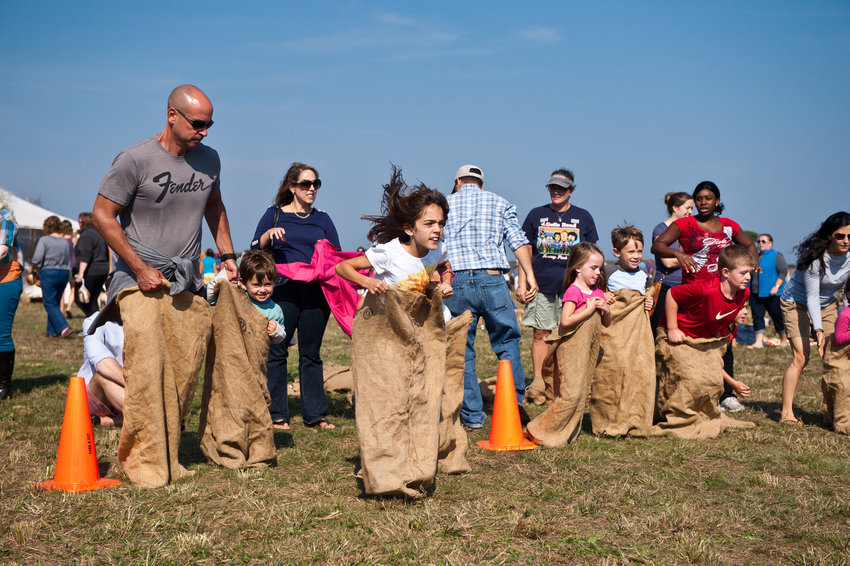 Old-fashioned fun and games like sack races will be featured at this weekend&rsquo;s Harvest Fair at the Nantucket Conservation Foundation&rsquo;s Milestone Cranberry Bog at 220 Milestone Road.