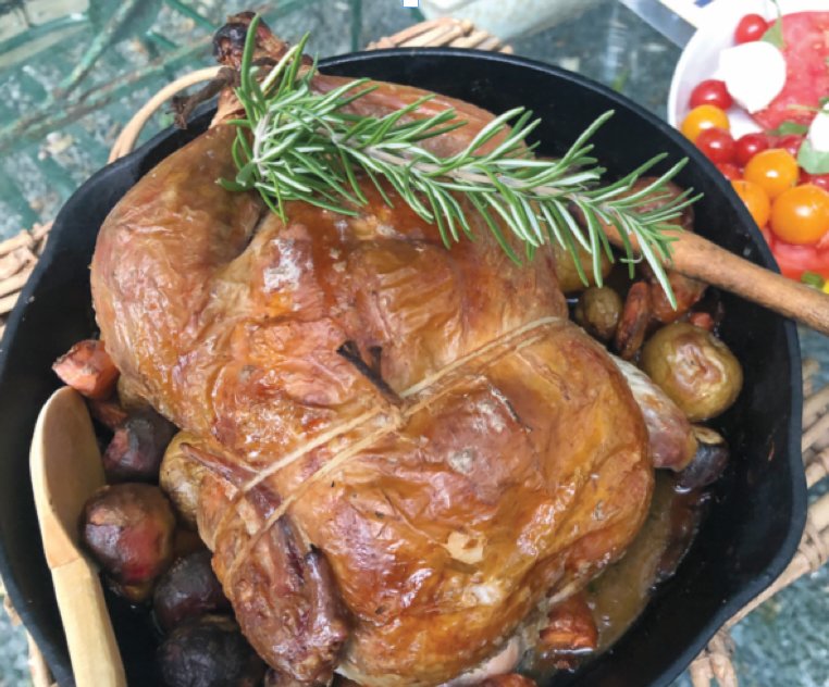 This roast chicken, from chef Thomas Keller, is brilliant in its simplicity, and delicious with roasted root vegetables.