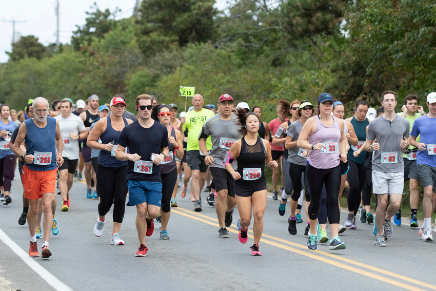 The 2018 Nantucket Half Marathon.