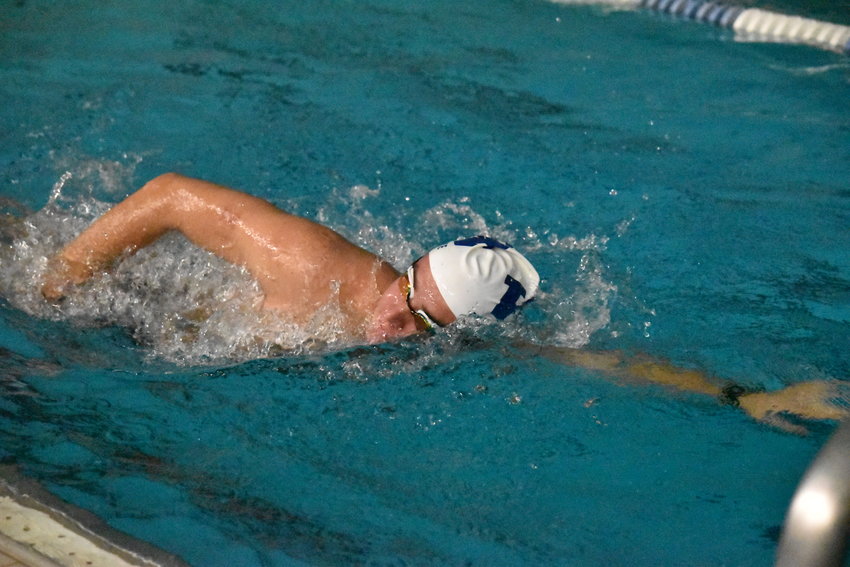 Tyler Roethke was one of the Whalers&rsquo; most consistent swimmers during Saturday's Cape &amp; Islands Relay Carnival.