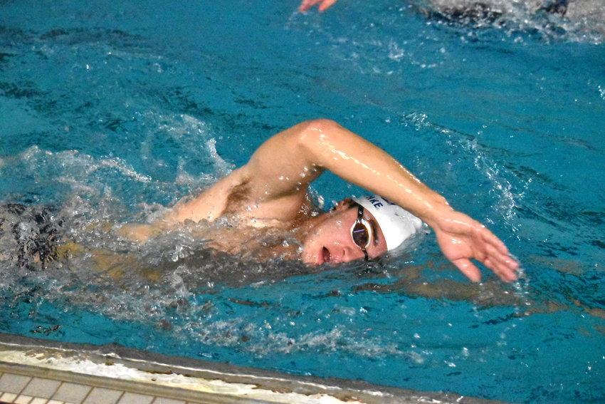 Justin Roethke qualified for the Div. 2 state meet in the 200-yard individual medley with a time of 2:12.31 during last Thursday&rsquo;s home meet against Bishop Connolly.
