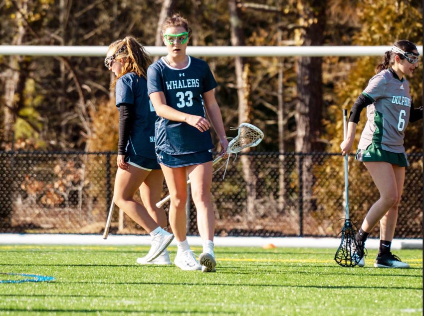 The girls lacrosse team will face a big test in Wayland on the road Saturday.