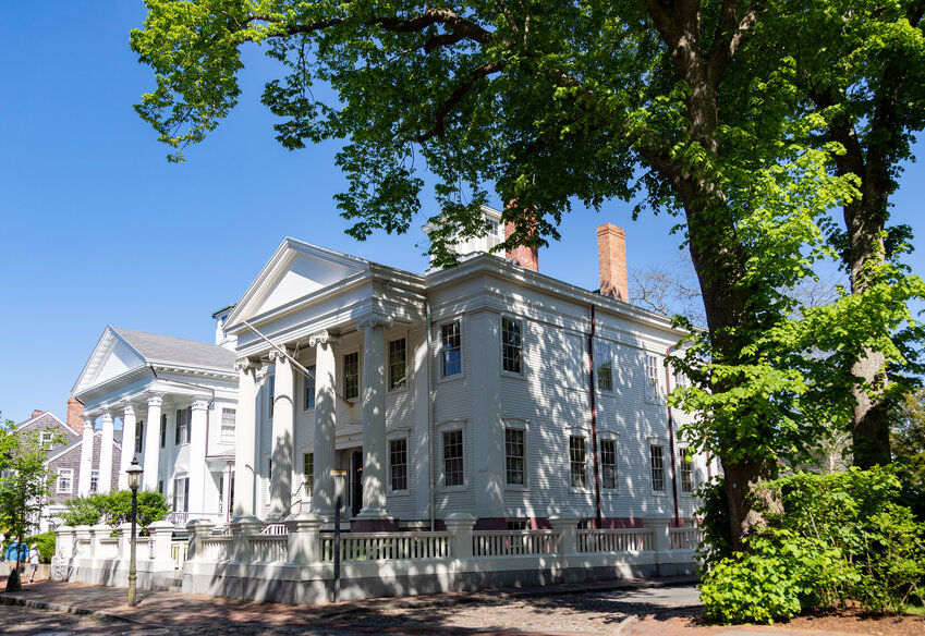 The Nantucket Historical Association's Hadwen House property on Main Street.