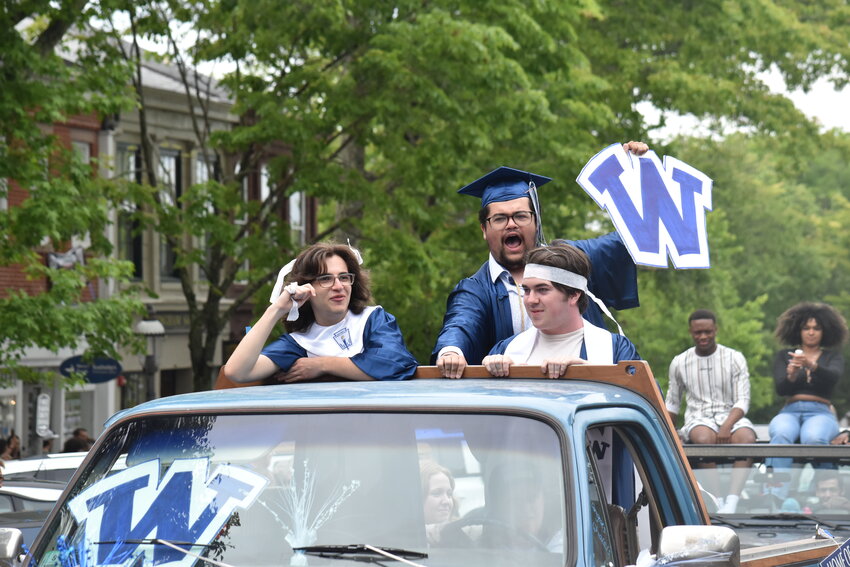 The 2023 Nantucket High School senior parade was held Saturday.
