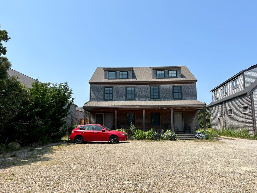 The Land Bank purchased this three-story duplex on Bartlett Road for $2.9 million.