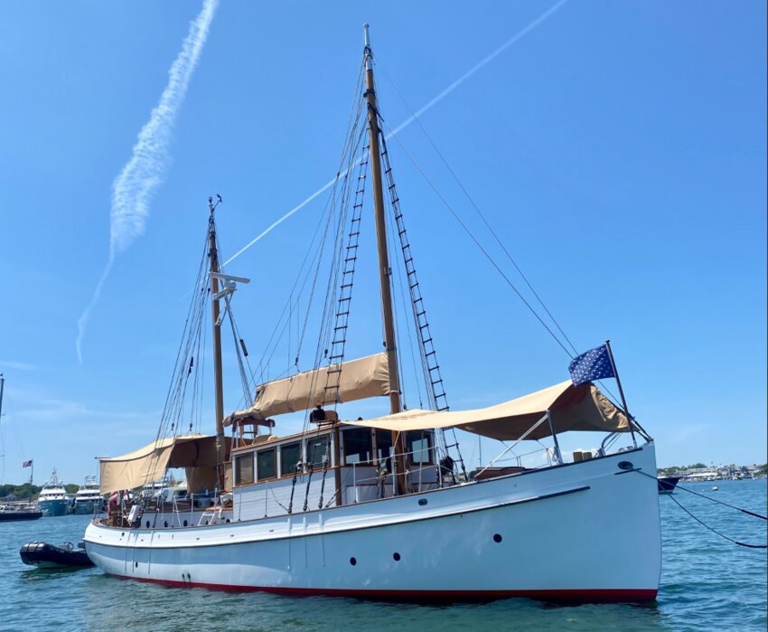 Noreaster, built in 1927 and rebuilt in 1991, is home-ported in Hamburg Cove, Conn.