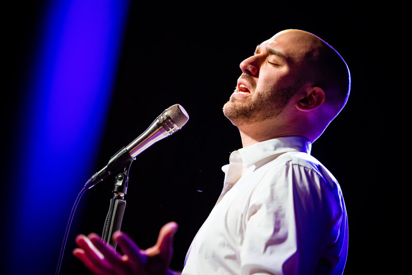 Ari Axelrod will bring his cabaret show &ldquo;A Place for Us: A Celebration of Jewish Broadway&rdquo; to the White Heron Theatre Friday and Saturday.
