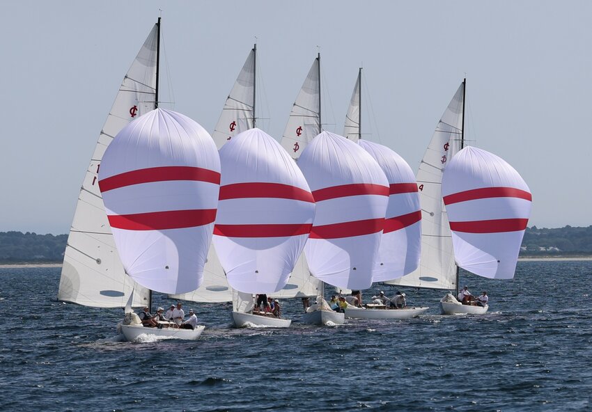 Nantucket played host to the International One Design World Championship last week, with nine races held Sept. 10 through 14.