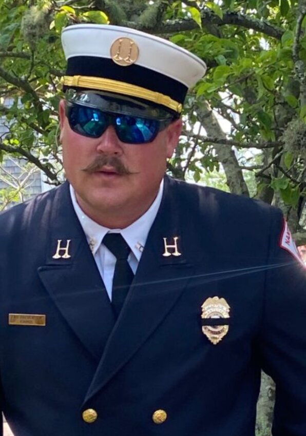 Interim deputy fire chief Kevin Ramos