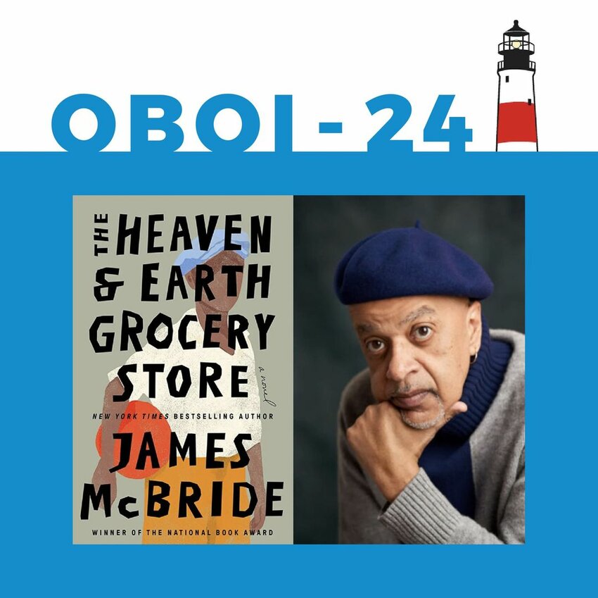 The 2024 One Book One Island community read, James McBride's &quot;The Heaven and Earth Grocery Store.&quot;