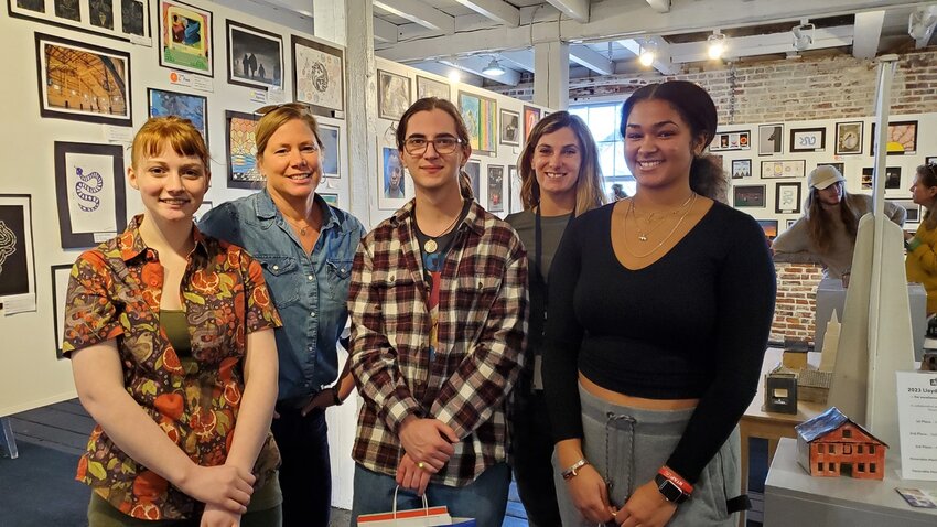 Student artists at the Artists Association of Nantucket