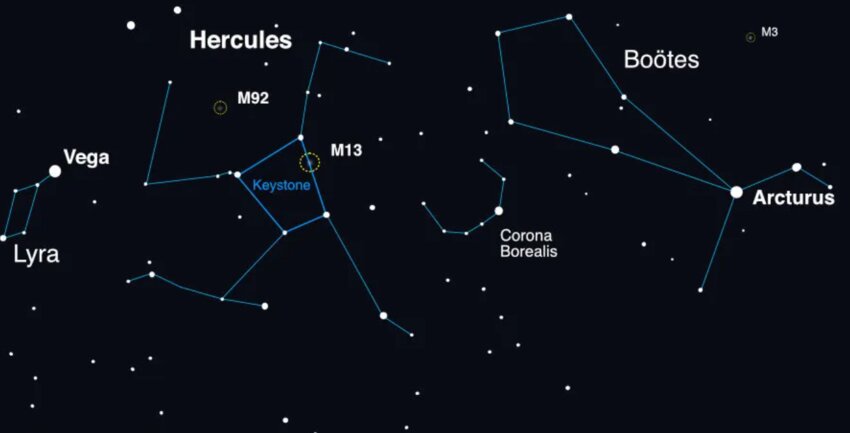 At some point in the next month or two, the star T Coronae Borealis will suddenly become visible. Normally, it is invisible to the naked eye.