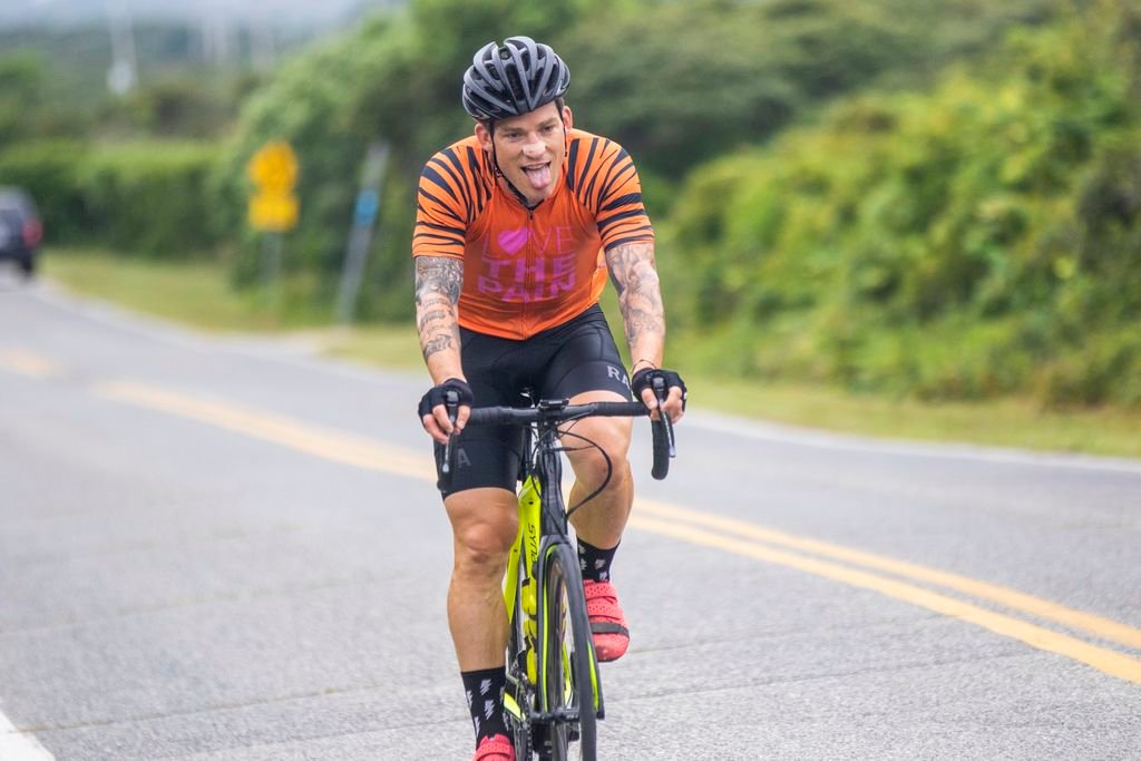 Former Boston Bruin Andrew Ference won the 42-mile A group in the Tour of Nantucket bicycle race Sunday.