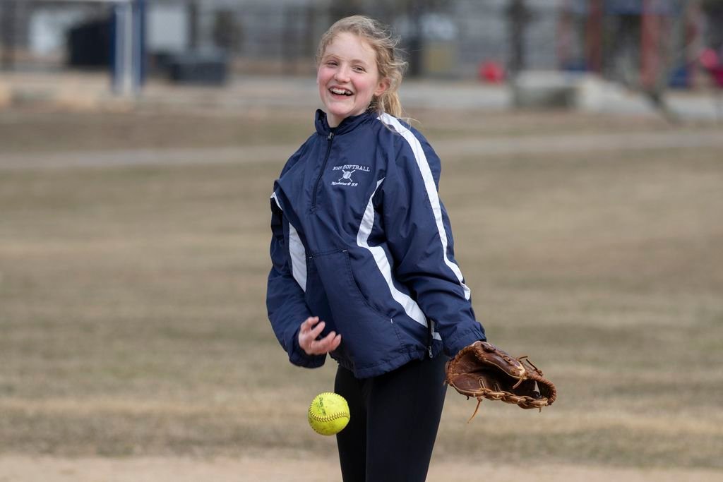 Starting pitcher Maclaine Willett was strong on the mound all season for the junior varsity softball team.