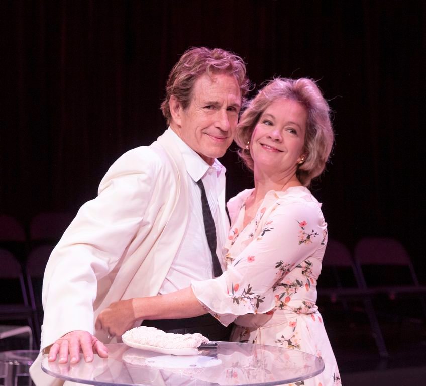 Ellie Gottwald and John Shea in Theatre Workshop of Nantucket's production of &#8220;Terms of Endearment,&#8221; on stage tonight and Saturday.