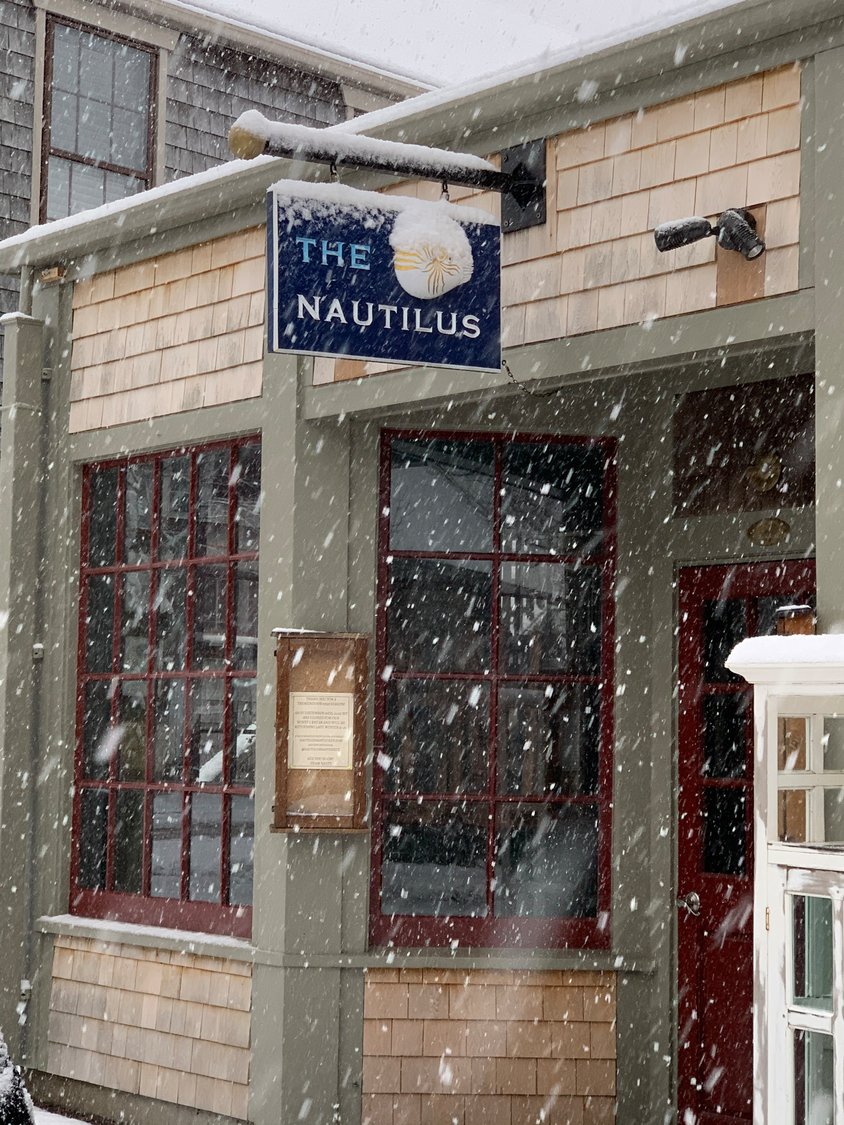 Nautilus in winter.