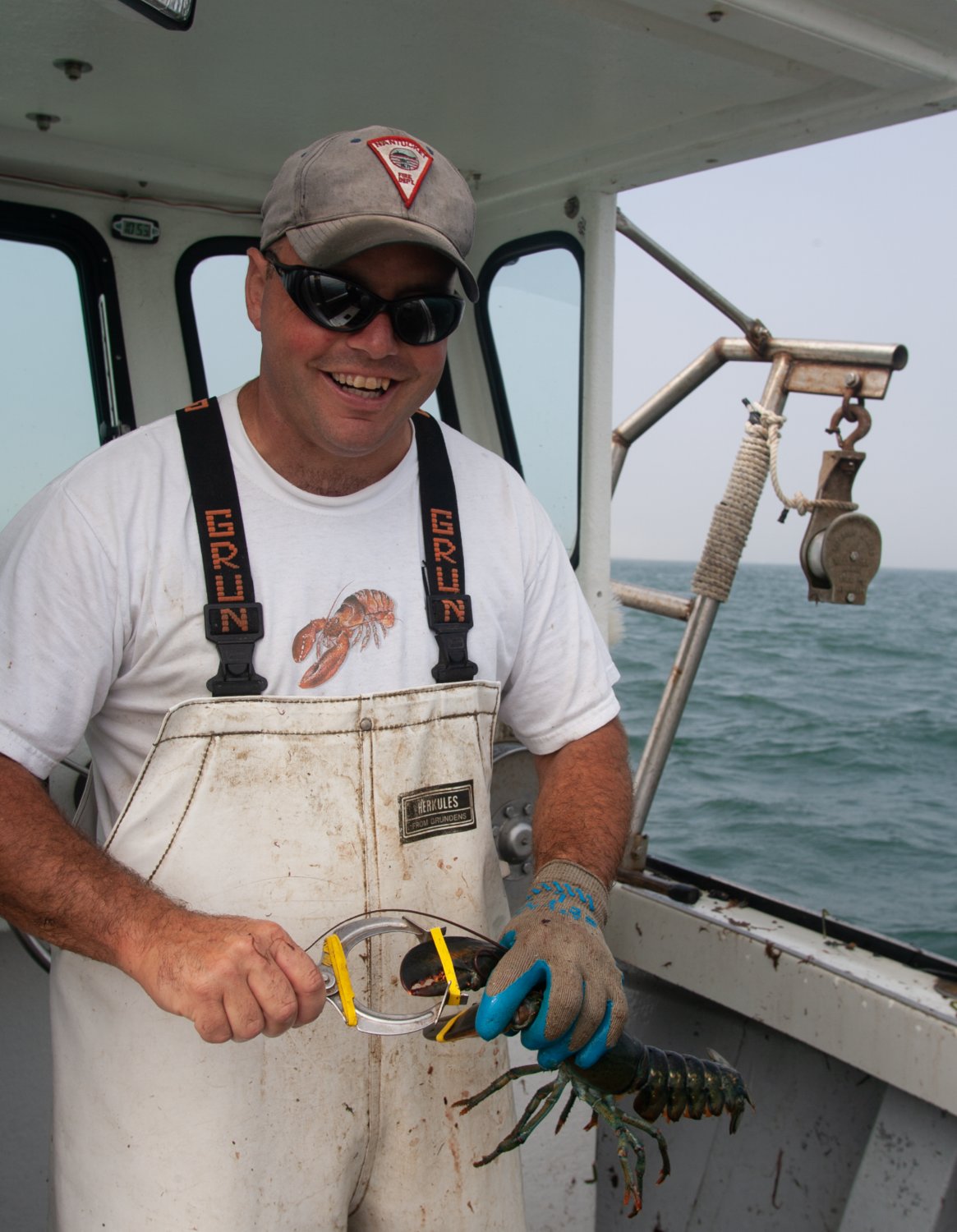 Nantucket lobsterman Dan Pronk.