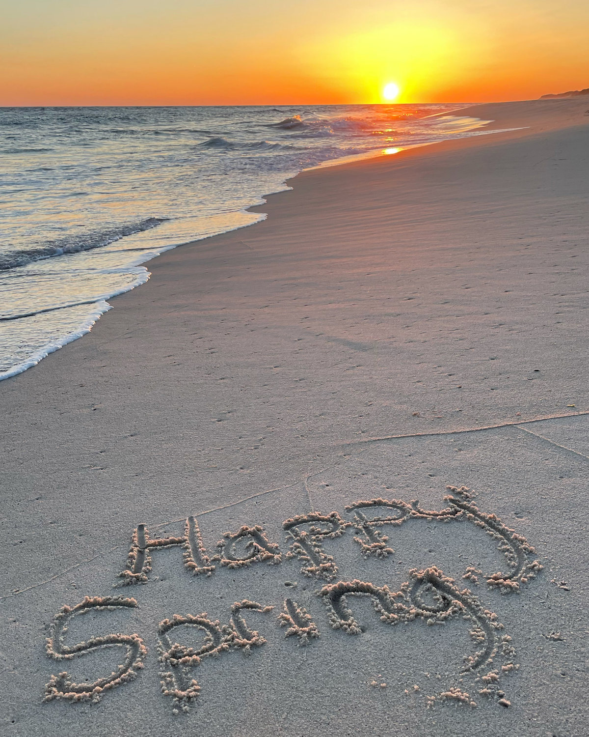 Happy spring from the south shore.