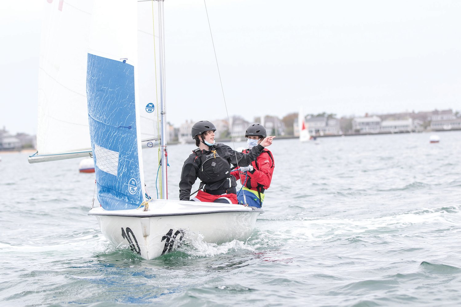 The sailing team came out on top in a regatta against Barnstable this week.