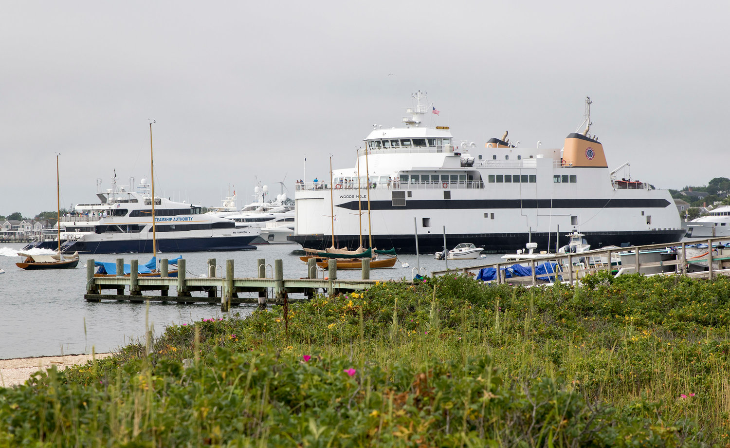 The Steamship Authority’s car ferry Woods Hole