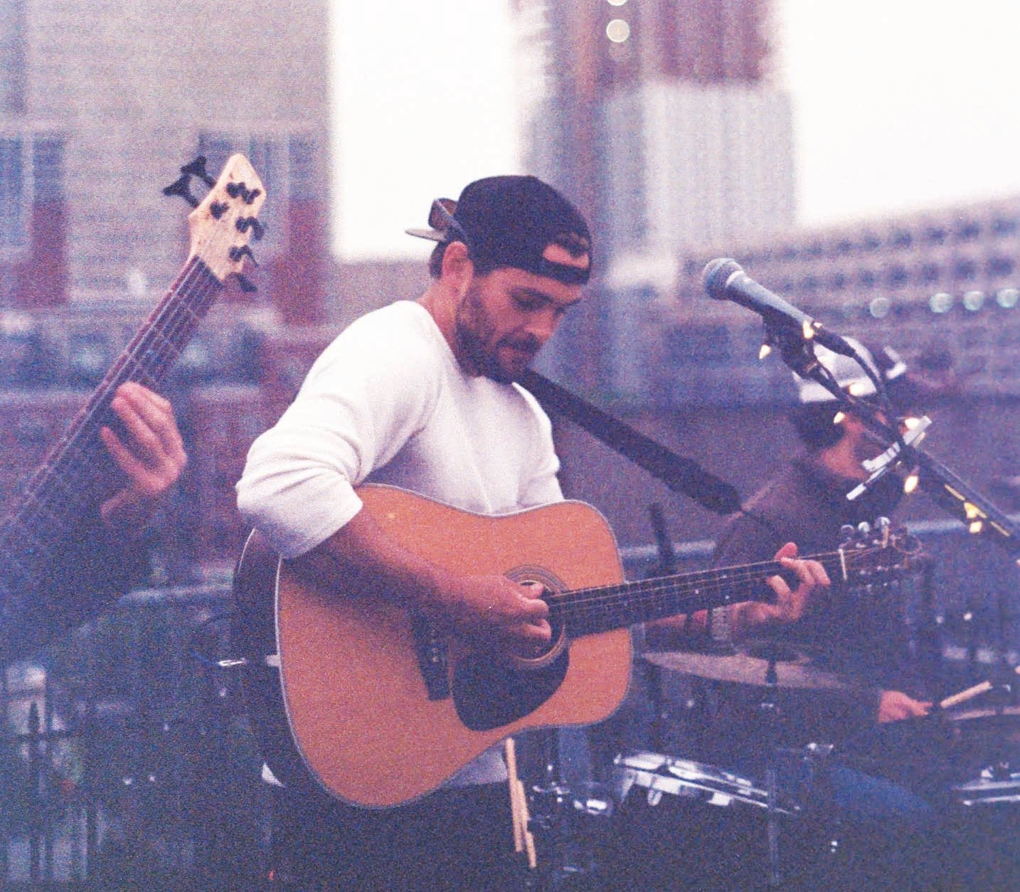 The Steve Rondo Band plays a rooftop show. The Boston-based band will play three shows at The Chicken Box this week.