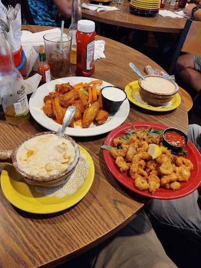 The pub menu at Faregrounds Restaurant has a wide variety of comfort food for almost any taste, including chicken wings, clam chowder and popcorn shrimp.