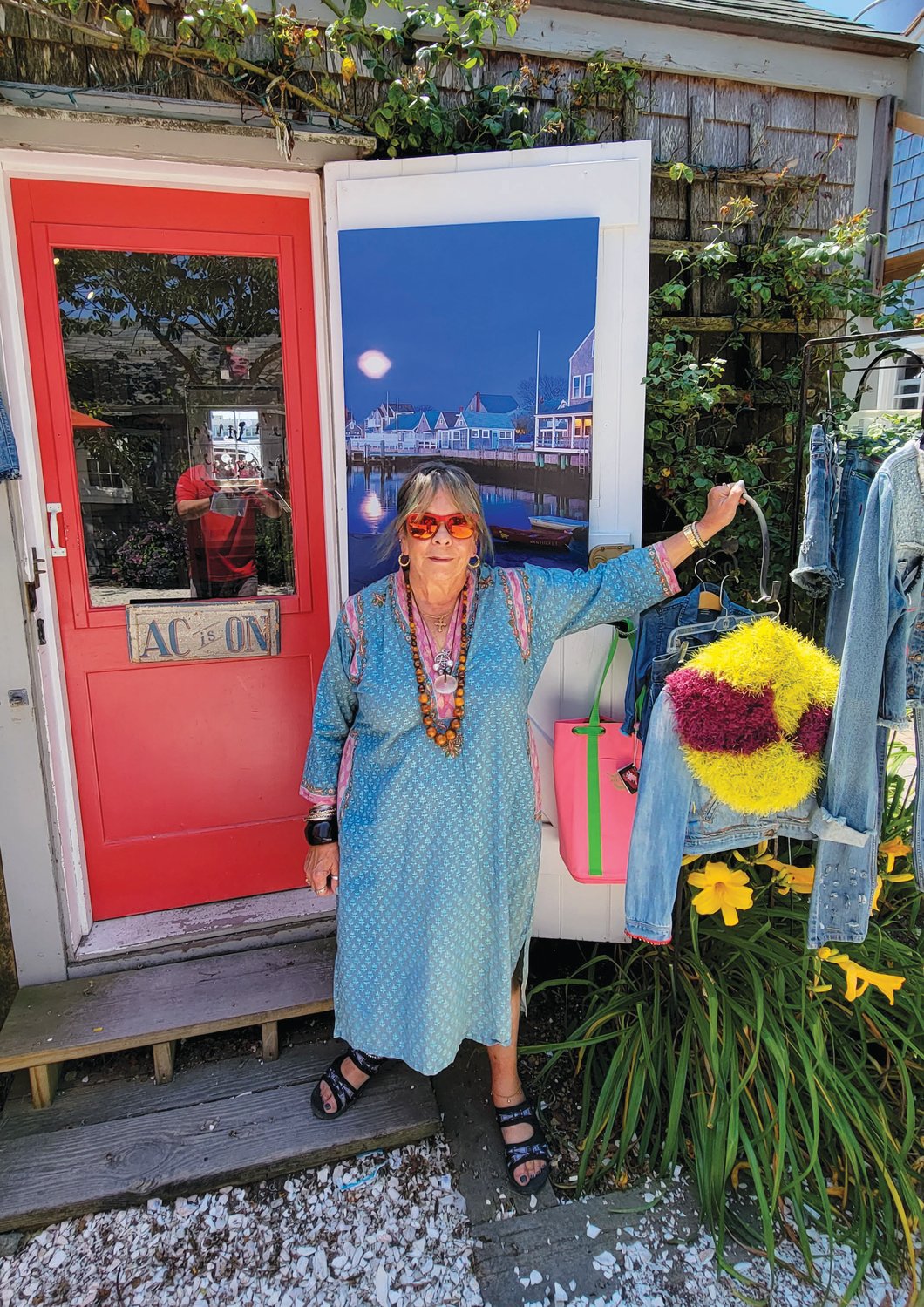 Kathleen Duncombe’s Made on Nantucket has been on Old South Wharf for 13 years.