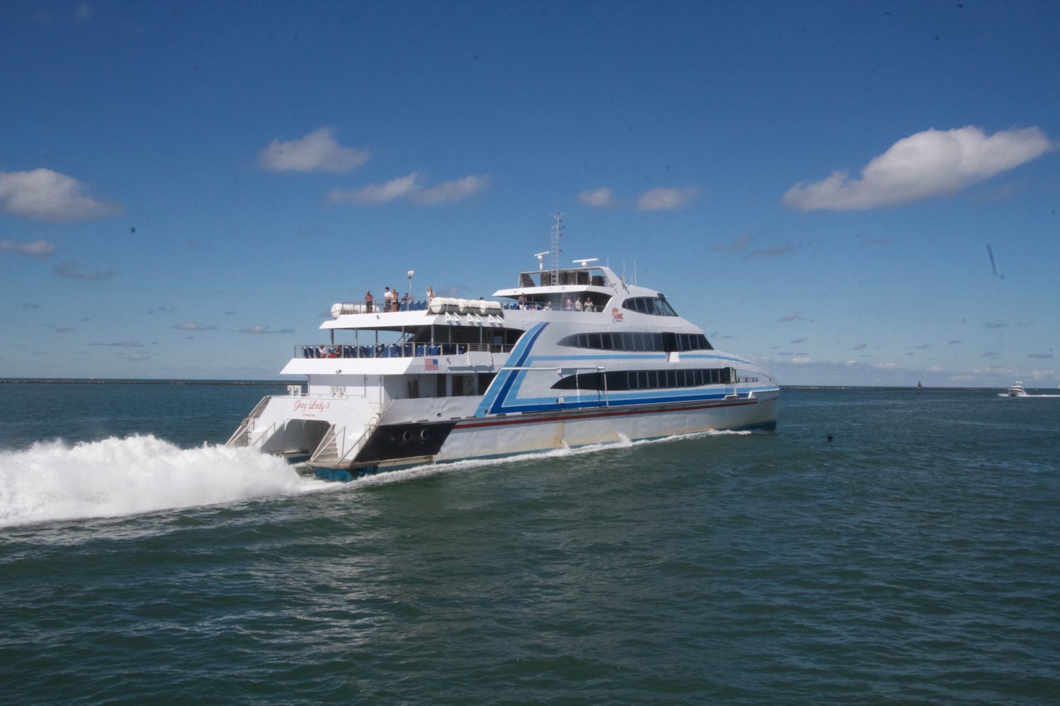 Hy-Line Cruises' high-speed catamaran Grey Lady IV