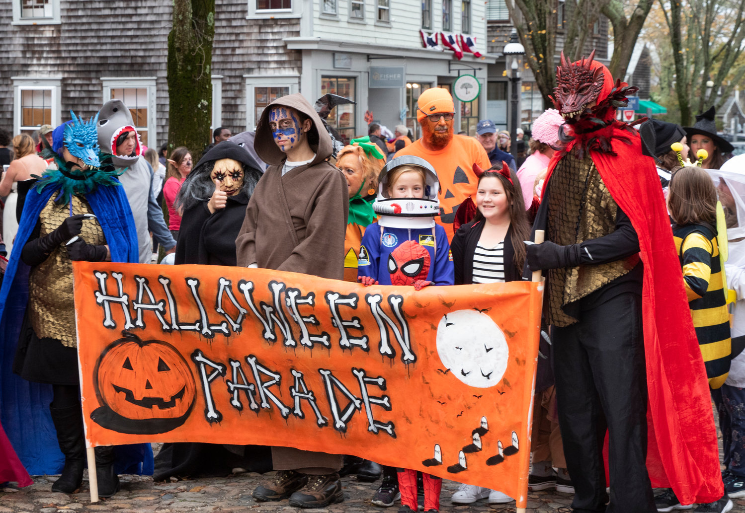 The 2019 Halloween parade on Main Street.