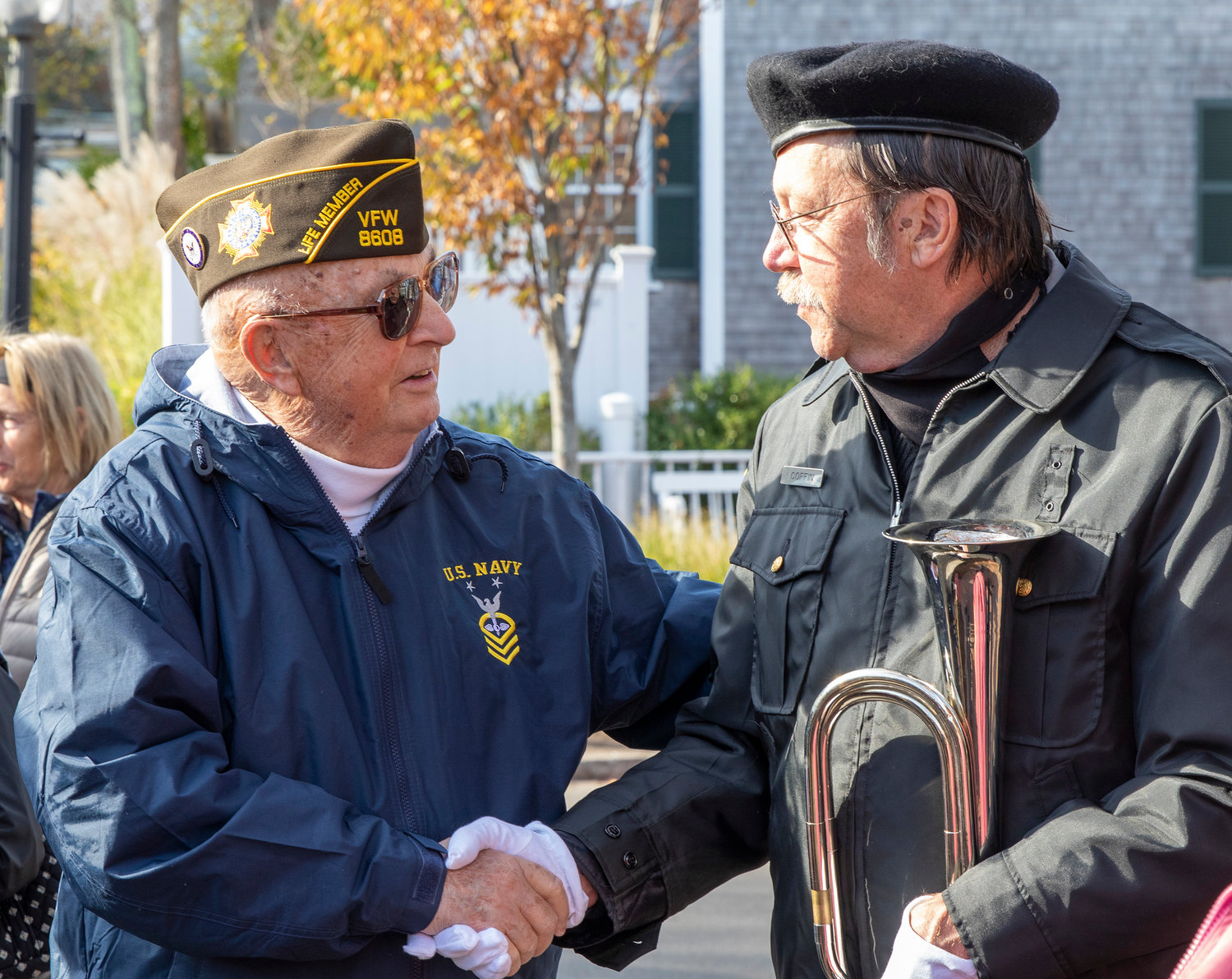 Nantucket's 2019 Veterans Day observance.