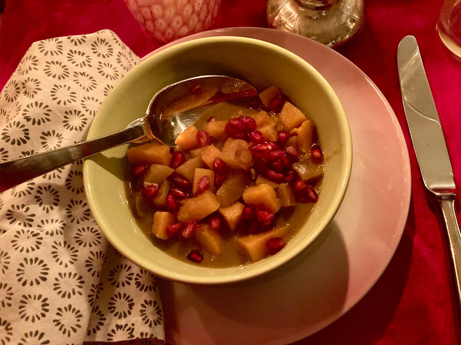 Coconut-curry Harvest Soup is a sweet and seasonally festive way to eat well during the holidays.