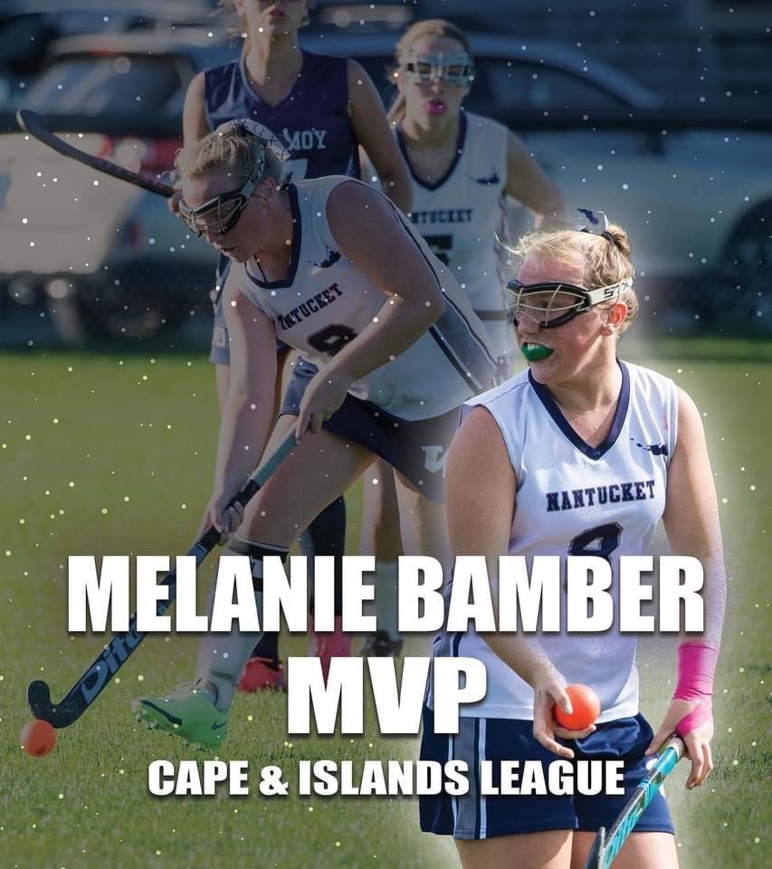 Cape & Islands League Lighthouse Division field hockey MVP Melanie Bamber