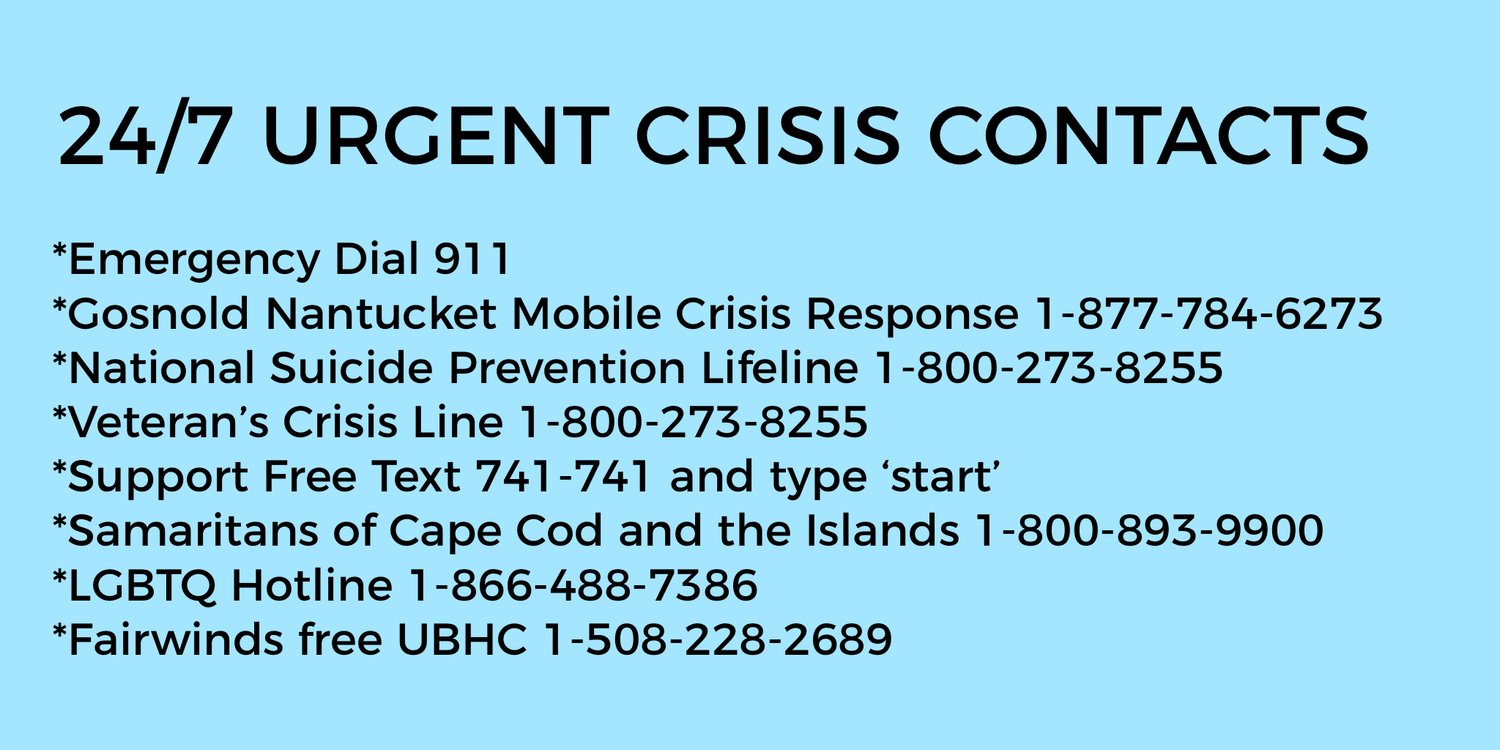 Urgent Crisis Contacts